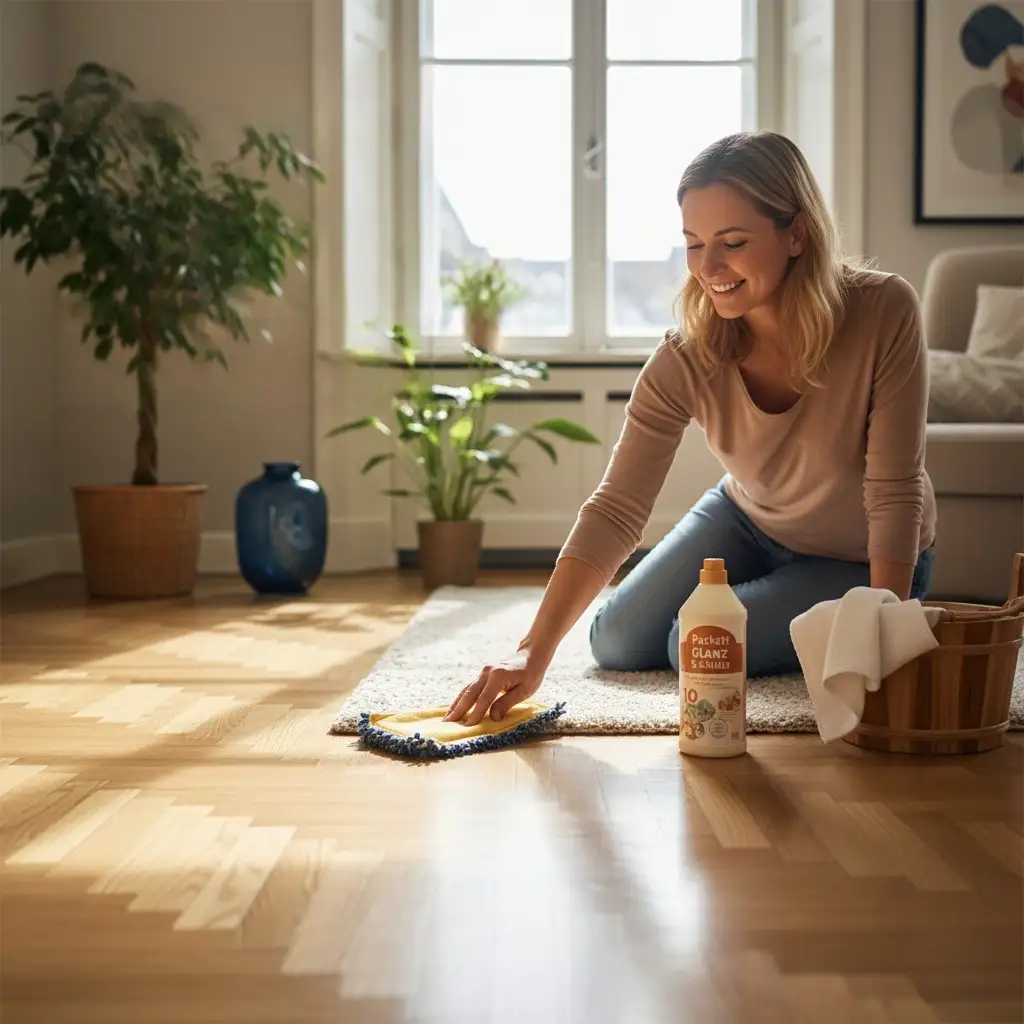 Parkett Pflegeanleitung - Holzboden richtig pflegen und reinigen
