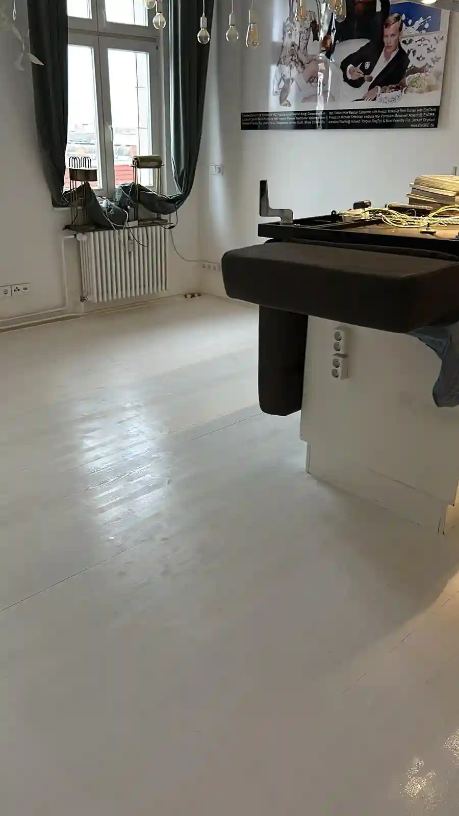 Detailaufnahme eines Küchenbodens